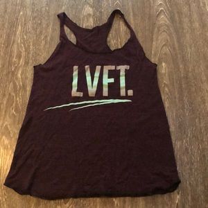 Dark purple LVFT tank